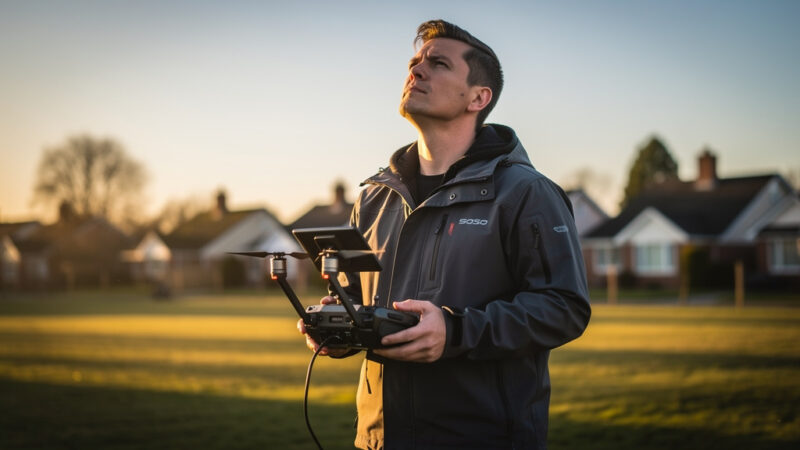 Czy można latać dronem nad domami?