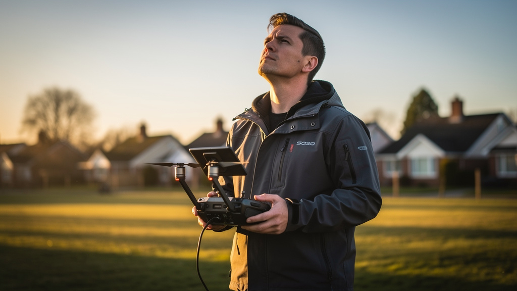 Czy można latać dronem nad domami?