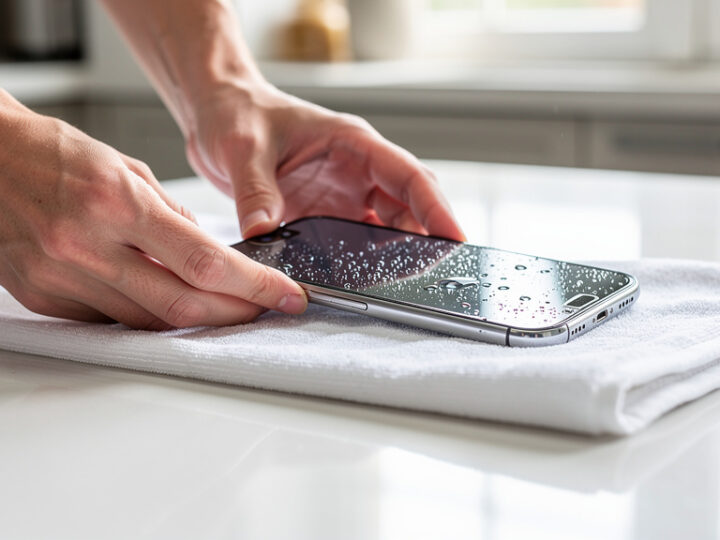 Jak wysuszyć telefon z wbudowaną baterią – co robić krok po kroku?